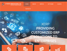 Tablet Screenshot of cygnusinnovation.com